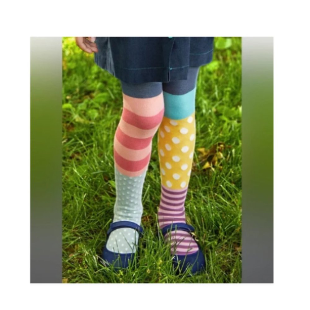 Matilda Jane Baby Girl's Sweater Tights Size 6-12 Months Be True Patchwork - Picture 2 of 6